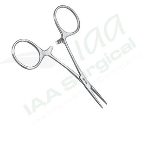 Pinces hémostatiques 10 cm droites et courbées pour la chirurgie générale, certifiées CE, en acier inoxydable, pince chirurgicale - Product Image 4