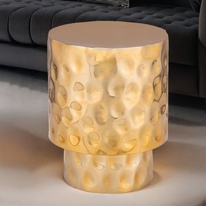 ET 90 25 16 Tavolino da Caffè in Stile Moderno con Struttura in Metallo Dorato - Product Image 1