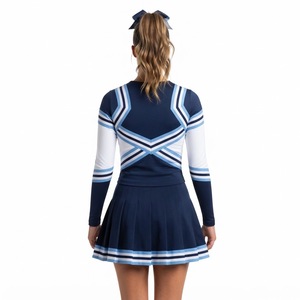 Uniforme de cheerleading personnalisé pour femmes, tenue d'équipe scolaire, vêtements de cheerleading, fabricant et fournisseur en gros OEM ODM - Product Image 3