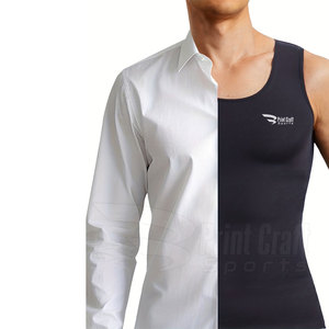 Gym Fitness Wear Sleeveless <b>Compression</b> <b>Shirts</b> Workout Clothing Men Sleeveless <b>Compression</b> <b>Shirts</b> - Product Image 2