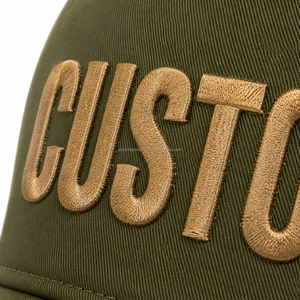 Gorra Trucker Personalizada de Fábrica, Gorra de Béisbol de 6 Paneles con Malla Trasera y Cierre a Presión para Hombre, Alta Calidad, Venta al Por Mayor - Product Image 5