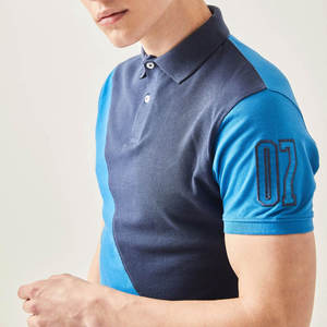 Camiseta Polo Casual para Hombre al por Mayor, Manga Corta, Transpirable, 100% Poliéster y Algodón de Alta Calidad - Product Image 2