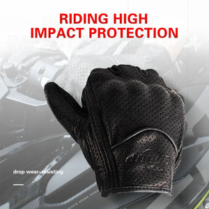 ถุงมือขี่มอเตอร์ไซค์หนัง ECONEX SPORTS แบบยาวถึงข้อมือ ระบายอากาศได้ดี เป็นมิตรกับสิ่งแวดล้อม ให้ความอบอุ่น สไตล์สปอร์ต สำหรับปั่นจักรยาน ฤดูใบไม้ผลิและฤดูใบไม้ร่วง - Product Image 4