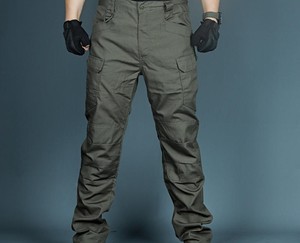 Wholesale Olive Men's <b>Cargo</b> Pants Outdoor Inspired <b>Cargo</b> Pants Low MOQ Manufacturing - Product Image 1