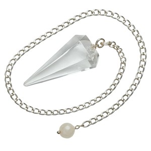 Pendentif en cristal de quartz transparent le plus vendu, forme conique, poli, sculpté, magnifique outil de radiesthésie, guérison énergétique, vente en gros, parfait - Product Image 4