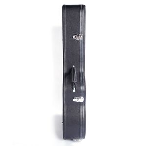 Custodia rigida per chitarra classica da 39 pollici, design Microgroove nero opaco, realizzata in legno - Product Image 6