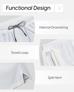 Pantalones Cortos Deportivos 2 en 1 para Hombre, OEM, ODM, Marca Privada, Venta al por Mayor - Product Image 3