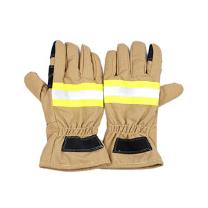 Gants de protection pour les mains, service OEM, nouvelle arrivée, gants de pompier en cuir, meilleurs gants de sécurité pour pompiers, fabrication de qualité supérieure. - Product Image 2