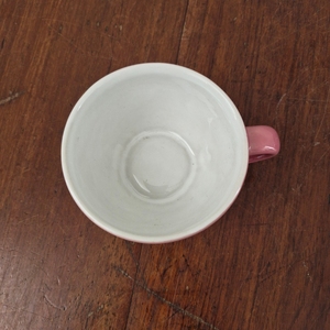 Tasse à cappuccino en grès personnalisable avec soucoupe pour service de latte et d'espresso, vaisselle pour restaurant et café - Product Image 2