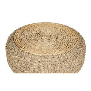 Wholesale Eco-friendly Round Seagrass <b>Foot</b> <b>Stool</b> Boho Pouffe <b>for</b> <b>Living</b> <b>Room</b>, Bedroom made by Vietnamese - Product Image 2