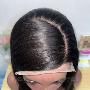 Pelucas de Cabello Humano Vietnamita Liso Natural sin Procesar, con Frente de Encaje HD, Extensiones de Cabello Remy, Gran Stock, Venta Caliente - Product Image 2