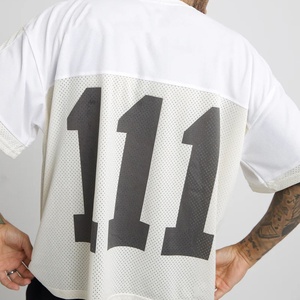 ชุดทีมแข่งขันผู้ชายรุ่นใหม่ปี 2026 ขายส่ง เสื้อแขนสั้น ระบายอากาศได้ดี แห้งเร็ว ผลิตจากโพลีเอสเตอร์ 100% - Product Image 5