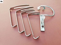 Ensemble d'ouvre-bouche Davis Boyle avec 4 lames de tailles 2,5'', 3'', 4'', 4,5'' pour chirurgie orale ORL CE ISO
