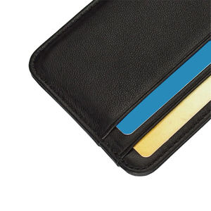 Cartera Delgada de Cuero Personalizable para Tarjetas de Crédito, Venta al Por Mayor, Nuevo Diseño, Mejor Calidad, Accesorio Moderno Más Vendido - Product Image 6