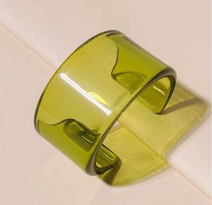 กำไลข้อมือเรซิ่นทำมือ พิมพ์ลายดิจิทัล สีพื้น พรีเมียม เครื่องประดับแฟชั่นสำหรับผู้หญิง TCE 80 กรัม ขายส่ง ส่งออก - Product Image 3