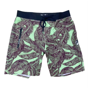 Men's Summer Solid Satin Eco-Friendly Quick Dry Lightweight <b>Board</b> Shorts Swim Trunks - Product Image 4