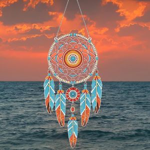 Atrapasueños de Diamantes, Kit DIY, Decoración para Pared o Ventana del Hogar, Manualidades Hechas a Mano, Decoración para Habitaciones, Arte Colgante para el Hogar u Oficina - Product Image 2