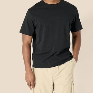 เสื้อยืดคอตตอนผู้ชายทรงหลวม คอกลม เรียบง่าย สไตล์ลำลอง ขายส่ง - Product Image 1