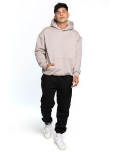 Sweat-shirt thermique personnalisé avec logo pour homme, vêtements de sport, sweats à capuche en coton avec cordon de serrage pour course en extérieur, collection 2026 - Product Image 3
