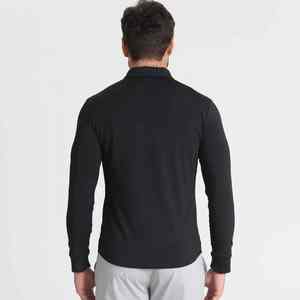 Camiseta de Manga Corta para Hombre, Personalizada con Logotipo OEM ODM, Tejida, 100% Poliéster, UPF 50, Resistente al Viento, Cuello Polo, Estilo Oversize, Verano - Product Image 2