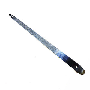 Emery <b>Nail</b> <b>File</b> 180 Grit Double-Sided Reusable Stainless Steel Diamond Pattern for Manicure <b>Nail</b> Care - Product Image 5