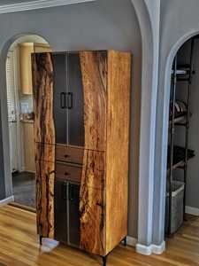 Estante de Pared de Madera Antiguo, Elegante Mueble de Almacenamiento Vintage para Pared - Product Image 5