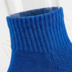 Blue Crew <b>Socks</b> Breathable Knitted Solid Pattern <b>Running</b> Athletic Support Standard Thickness Adults Regular Style - Product Image 4
