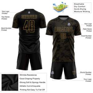 Uniformes de Fútbol Americano Sublimados Personalizados al por Mayor para Hombre, Uniformes de Fútbol Soccer al por Mayor, Camisetas de Fútbol Soccer de Alta Calidad y Bajo Precio - Product Image 3
