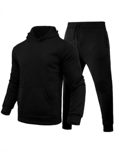 Sweat-shirt de sport unisexe surdimensionné avec logo Silver Head, en coton respirant de poids moyen, imprimé uni, pour homme et femme, décontracté - Product Image 2