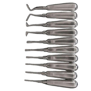 Kit Profesional Manual de Extracción Dental Mínimamente Invasiva, Pinzas de Raíz Curvas y Rectas de Acero Inoxidable Reutilizables - Product Image 4