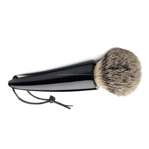 Offre Spéciale – Brosse à raser artisanale haut de gamme en corne de buffle polie, taille personnalisable, couleur naturelle - Product Image 5