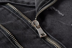 Veste en jean pour homme, dernière mode, prix abordable, style tendance, vente chaude, impression de logo personnalisé, broderie sur le devant - Product Image 5