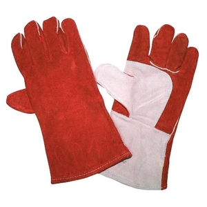 Gants de travail en cuir de vachette renforcé, gants de soudure, gants de sécurité pour la construction, utilisation quotidienne, logo personnalisé - Product Image 5