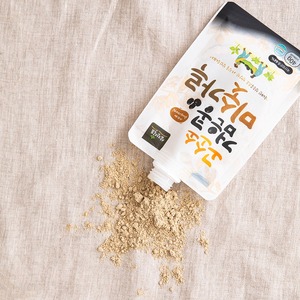 [Samjin Food] Poudre de céréales mélangées aux haricots noirs, mélange coréen séché de haricots noirs, soja, céréales, arachides, blé et lait - Product Image 3