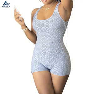 Mono Deportivo de Verano para Mujer, Diseño Cruzado en la Espalda, Cuello en U, Sin Mangas, Tejido Suave, Ajuste Delgado, Top de Yoga, ¡Gran Oferta! - Product Image 1
