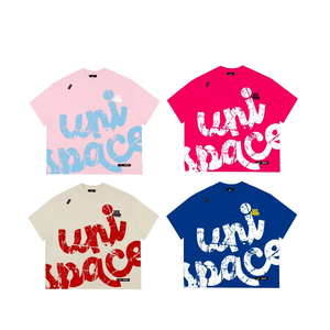 Camiseta para Adolescentes y Mujeres, Ecológica, de Secado Rápido, con Logotipo Bordado en Tela Oxford, OEM ODM, Talla Grande, Corte Holgado - Product Image 2