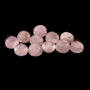พลอยมอร์แกไนต์สีชมพูธรรมชาติทรงกลมขนาด 12x12 มม. สำหรับทำเครื่องประดับ แหวน จี้ และต่างหู ขายส่ง - Product Image 5