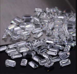 Wholesale SHRAMAN DIAMOND 0.12-0.14 Ct/Pc F White VVS-VS Purity Emerald Cut Lab Grown Diamond Direct Manufacturer's Fancy Shape - Product Image 1