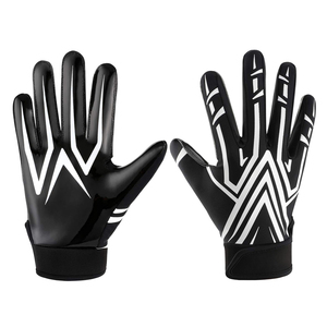 Nouveauté 2024, emballage personnalisé, service OEM ODM disponible, gants de football américain confortables à doigts entiers, vente chaude pour l'hiver - Product Image 4