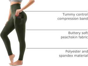 Leggings Performance Éco-Responsables Respirants Taille Mi-Haute Endurance Elite Prime Fit Air Flow - Product Image 3