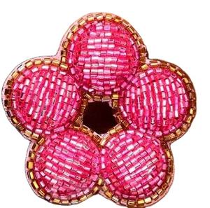 ต่างหูปักมือ Beauty Cutdana ต่างหูประดับลูกปัดหลากหลายแบบสั่งทำได้ ต่างหูสำหรับผู้หญิงสำหรับงานเทศกาลและงานปาร์ตี้ ราคาดีที่สุด ต่างหูลูกปัด - Product Image 1