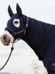 Couverture d'extérieur pour cheval durable et imperméable avec cache-cou amovible - Product Image 1