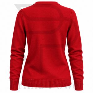 <b>Women's</b> Fashion Knit <b>Cardigan</b> Sweater Manufacturer Wholesale Round Neck <b>Long</b> Sleeve Button Front Clothing Supplier Direct - Product Image 2