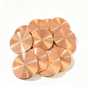 Disques de gravure en cuivre ronds vierges pour la gravure de jetons, médailles et pendentifs personnalisés - Product Image 1