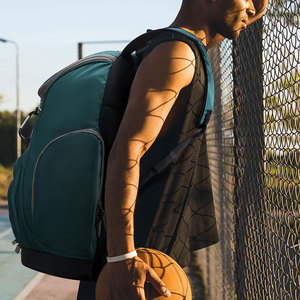 Bolsa de baloncesto grande para hombres y mujeres, bolsa deportiva con múltiples compartimentos, perfecta para viajes de entrenamiento en el gimnasio - Product Image 6