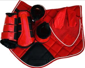 Factory Wholesale <b>Waterproof</b> Custom Made Western Horse Riding Dressage Equestrian Equine Wool Horse Riding Saddle <b>Pads</b> Sets - Product Image 2