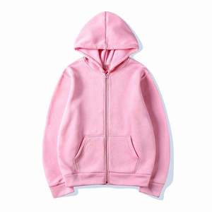 Sudaderas con capucha de forro polar con cremallera, 100% algodón, gruesas, de alta calidad, lisas, personalizables con impresión digital, para invierno, al por mayor - Product Image 5