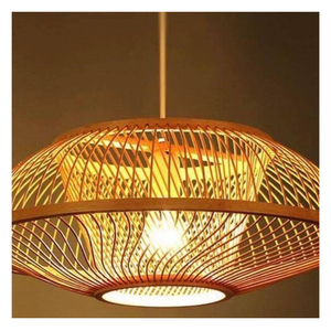 Fabricante de Lámparas de Bambú Tejidas a Mano de Primera Calidad de Vietnam, Suministro al por Mayor, Diseño Personalizado OEM para Hogar, Hotel y Comercio Minorista - Product Image 1
