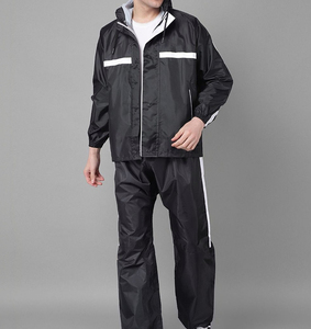 Nouvel ensemble coupe-vent professionnel pour homme RTS OEM de haute qualité, veste à capuche imperméable et pantalon pour les voyages en plein air - Product Image 1