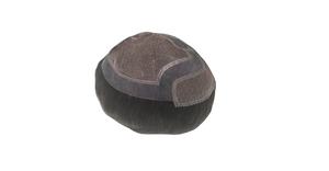 Perruque en cheveux naturels 100% humains, mono front lace, toupet, patchs, prothèse capillaire, Taz Hair BD, haute qualité - Product Image 3